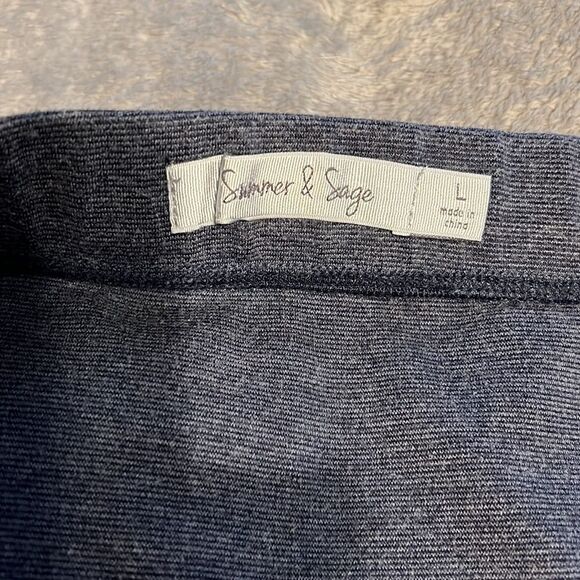 Summer & Sage skirt. Slate gray. Large - Picture 4 of 5